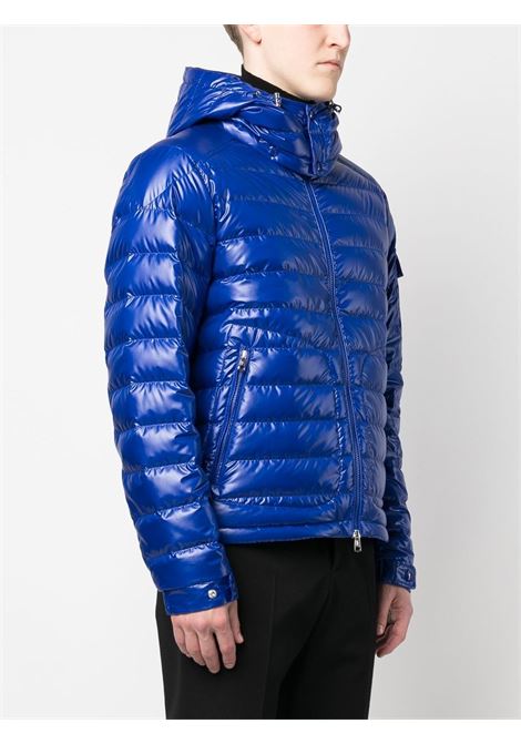 piumino Lauros blu accesso con imbottitura in piuma d'oca MONCLER | LAUROS 1A000-20-595ZJ75N